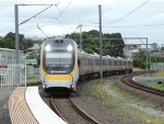 Comuter arriving to Coorparoo